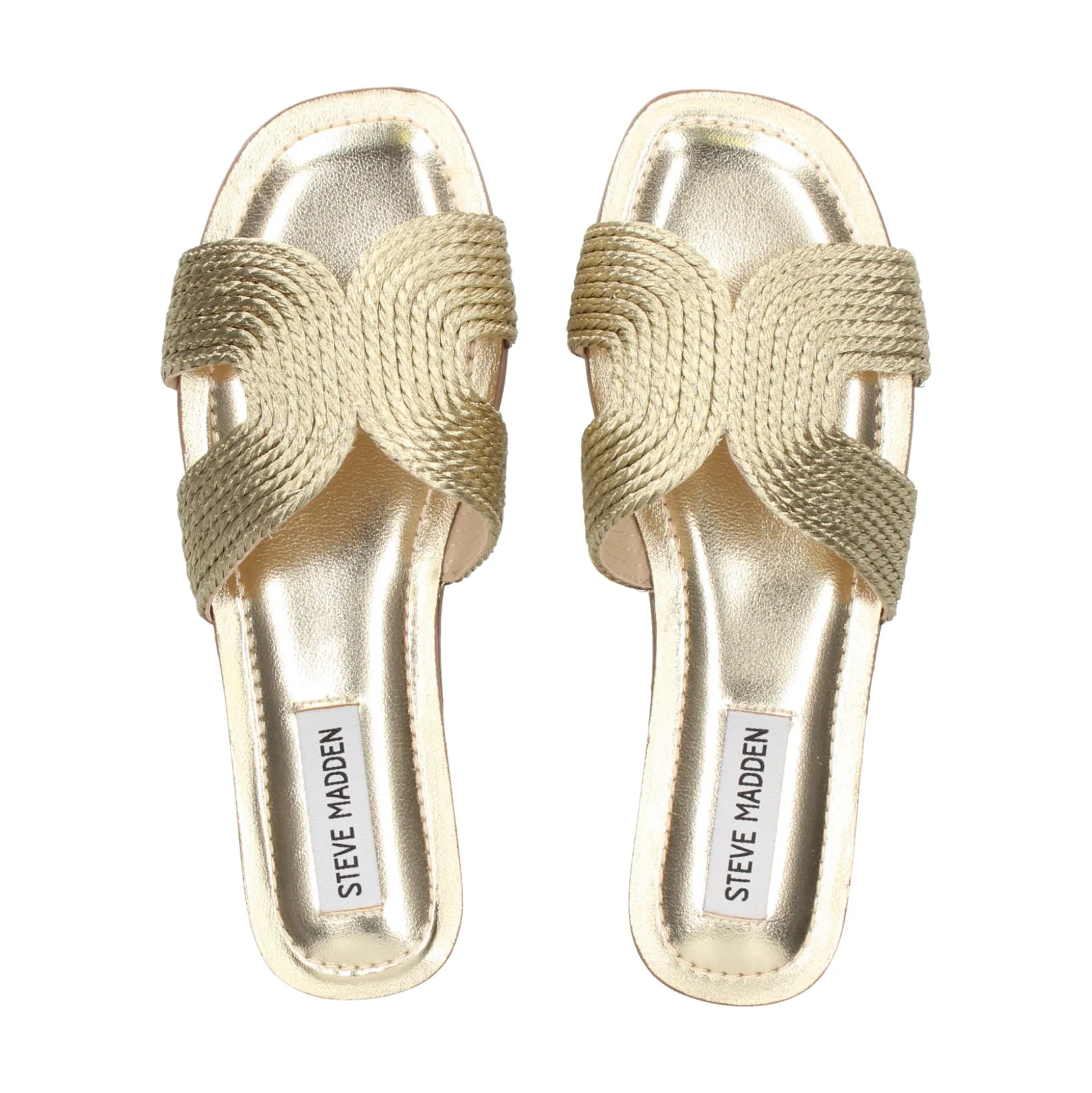 STEVE MADDEN Sandalias planas de Mujer ZARNIA ORO