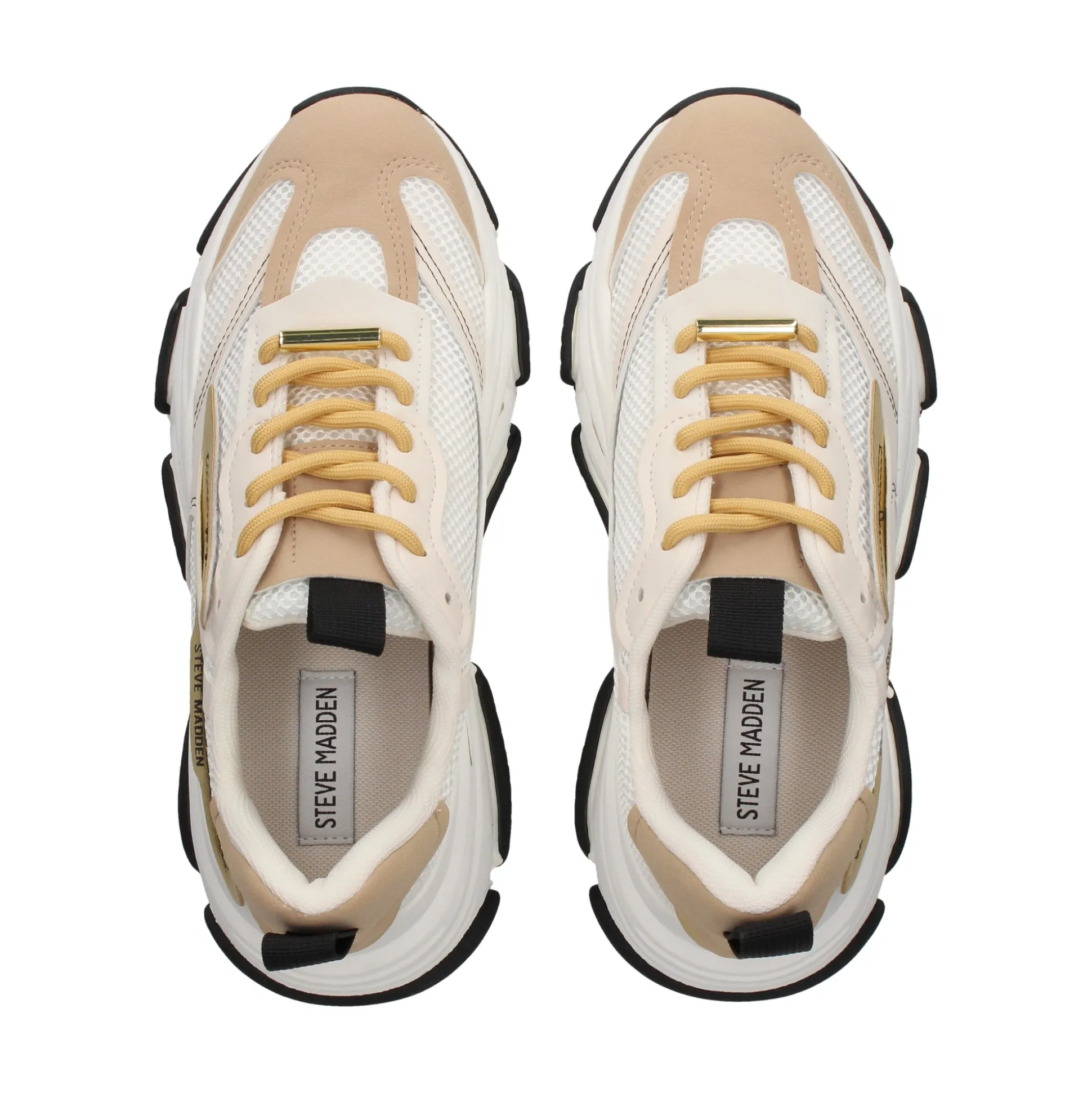 STEVE MADDEN Zapatillas de Mujer POSSESSION-E WHITE/TAN