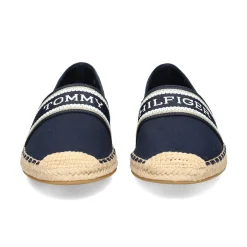 TOMMY HILFIGER Alpargatas de Mujer FW0FW07917 DW6 SPACE BLUE