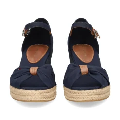 TOMMY HILFIGER Alpargatas de Mujer FW0FW04785 DW6 SPACE BLUE