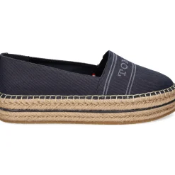 TOMMY HILFIGER Alpargatas de Mujer FW0FW08543 DW6 SPACE BLUE