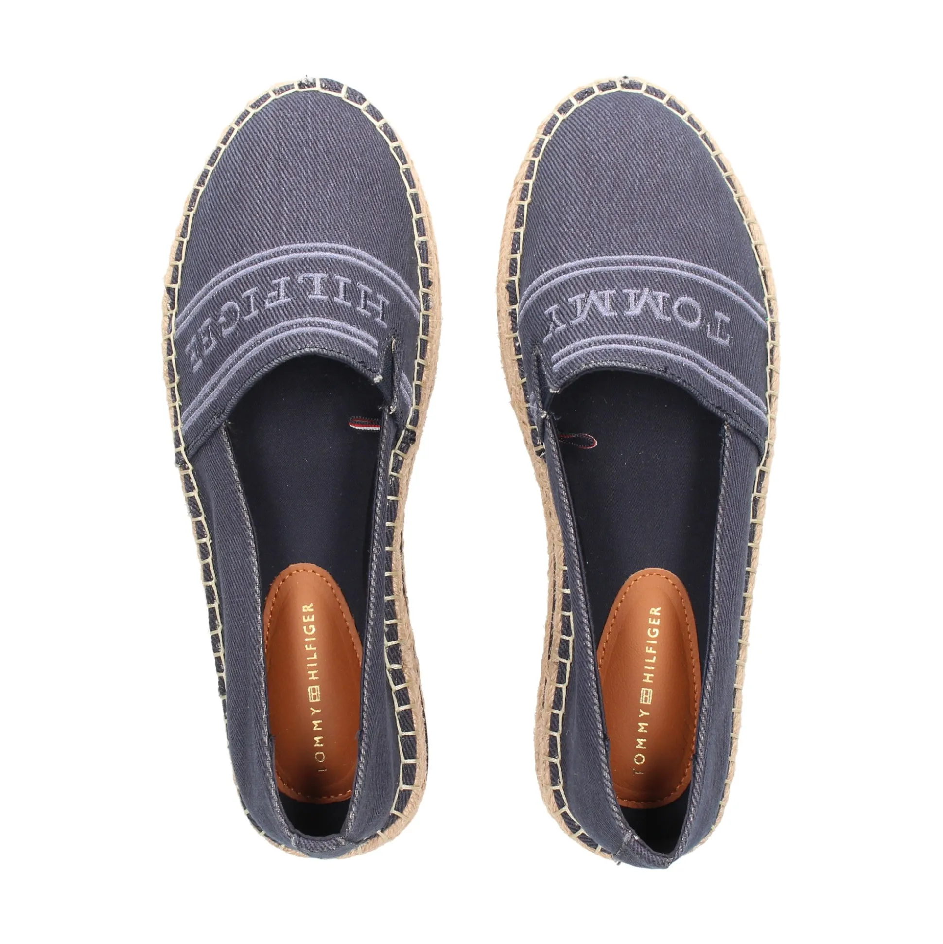 TOMMY HILFIGER Alpargatas de Mujer FW0FW08543 DW6 SPACE BLUE