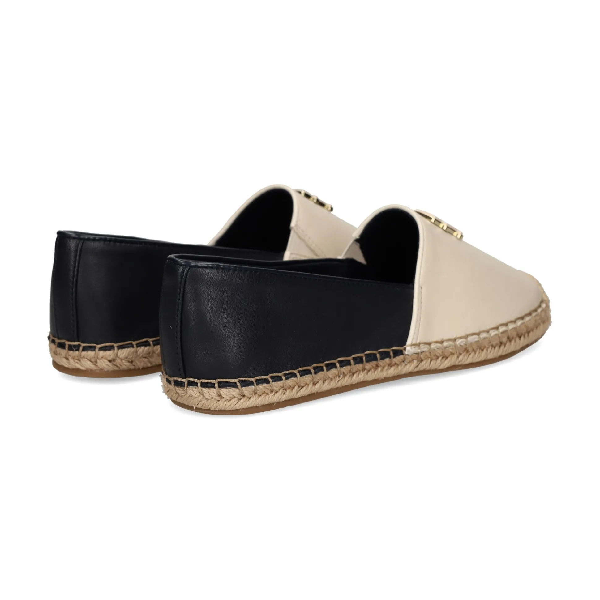 TOMMY HILFIGER Alpargatas de Mujer FW0FW09246 0G0 AZUL/CREMA