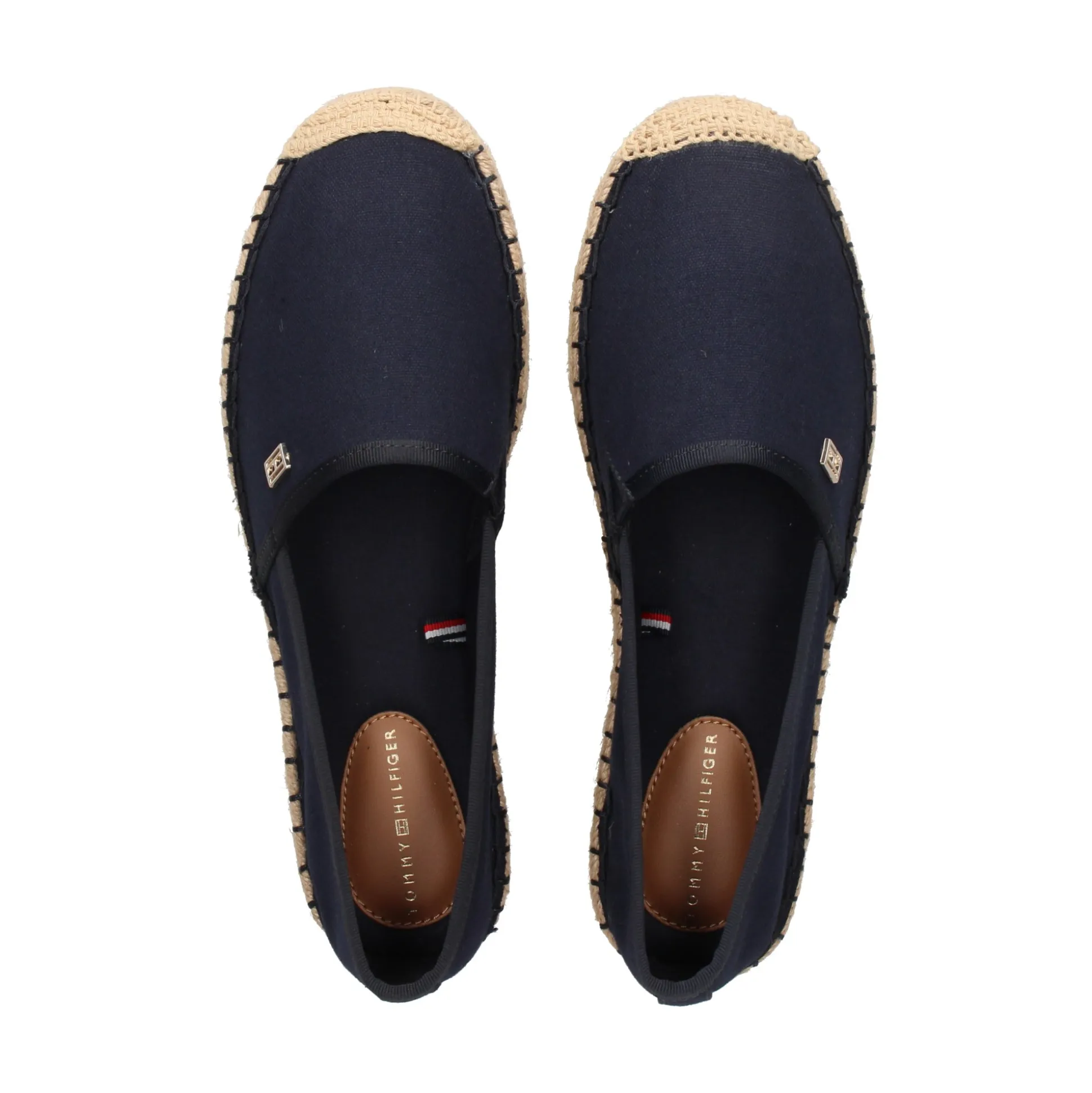 TOMMY HILFIGER Alpargatas de Mujer FW0FW07458 DW6 SPACE BLUE