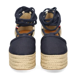 TOMMY HILFIGER Alpargatas de Mujer FW0FW07746 DW6 SPACE BLUE