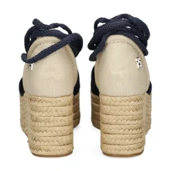 TOMMY HILFIGER Alpargatas de Mujer FW0FW07746 DW6 SPACE BLUE