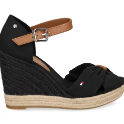 TOMMY HILFIGER Alpargatas de Mujer FW0FW04784 BDS BLACK