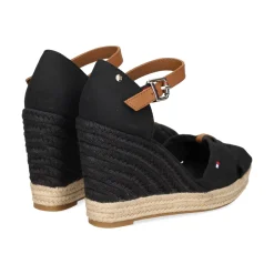 TOMMY HILFIGER Alpargatas de Mujer FW0FW04784 BDS BLACK