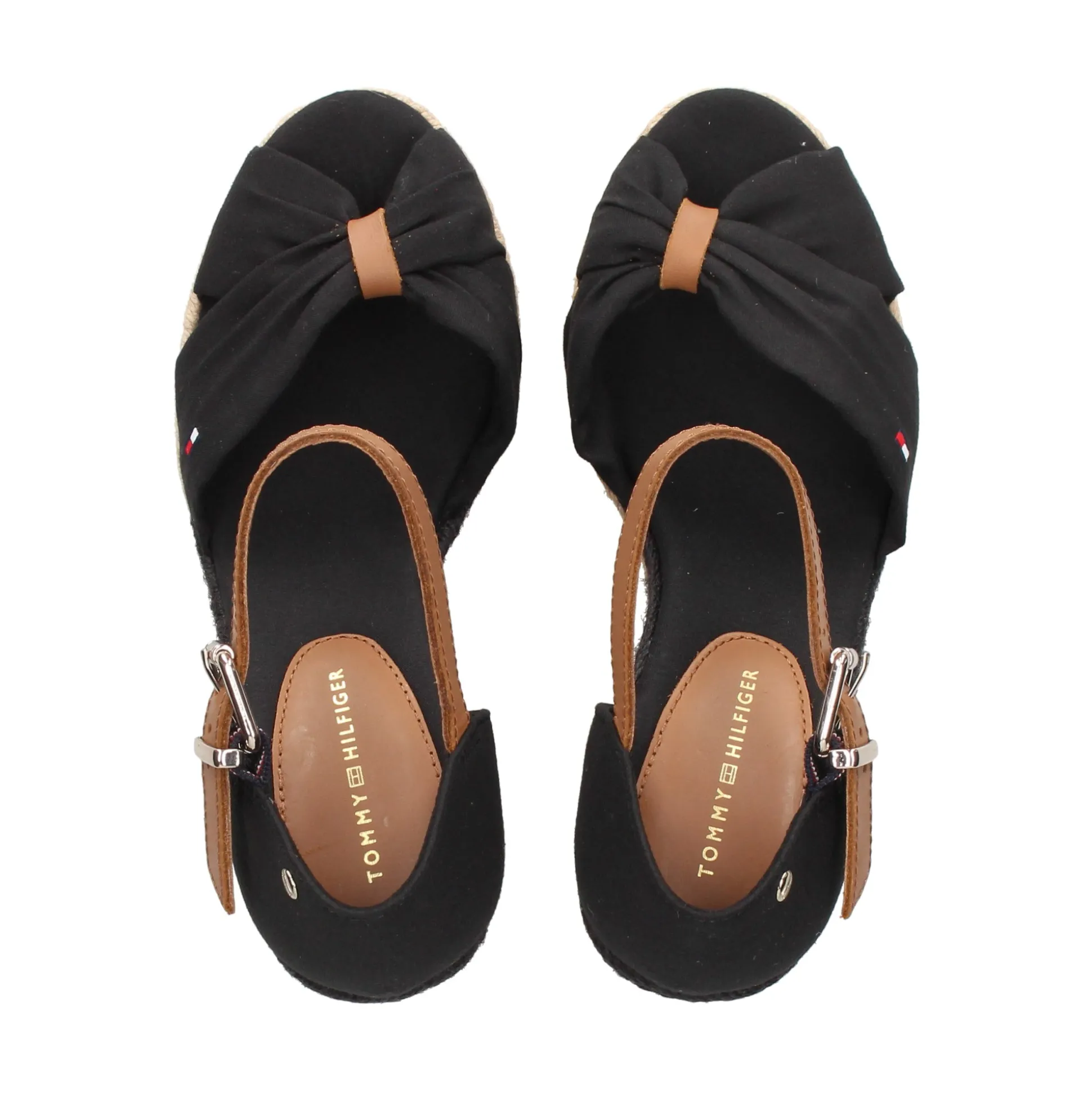 TOMMY HILFIGER Alpargatas de Mujer FW0FW04784 BDS BLACK