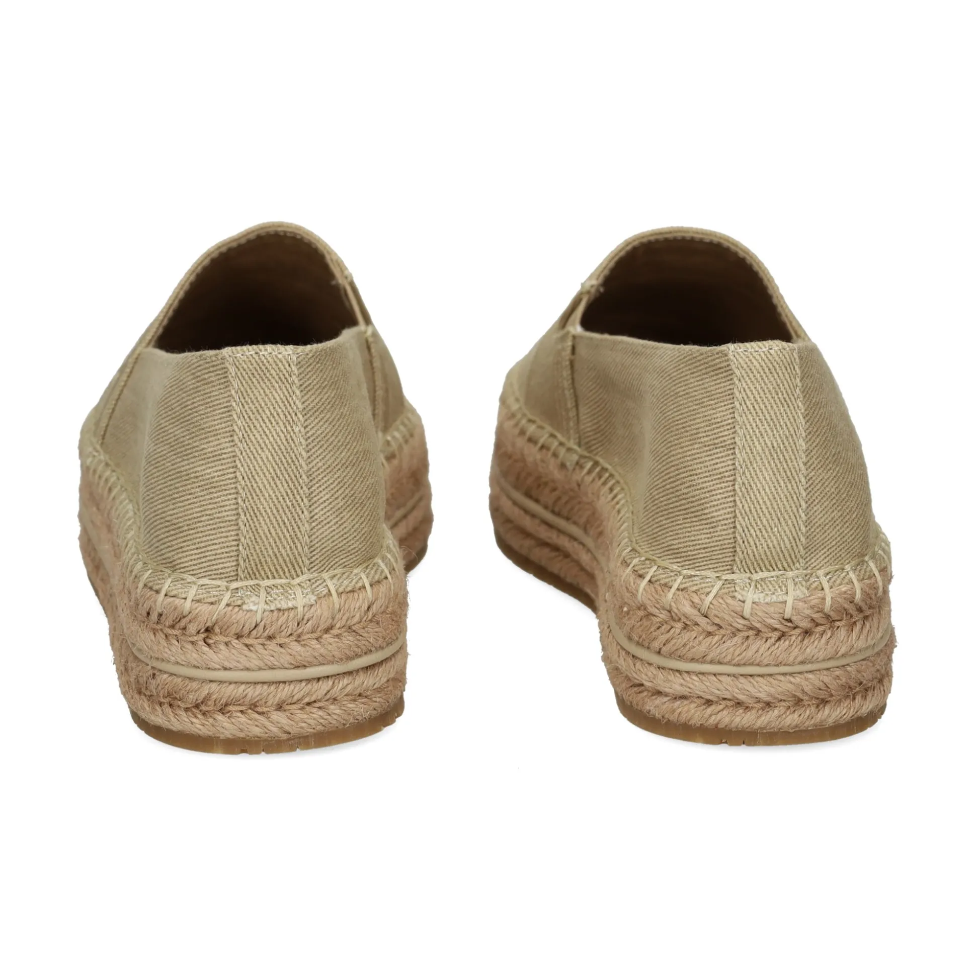 TOMMY HILFIGER Alpargatas de Mujer FW0FW08543 ACC HORSERADISH