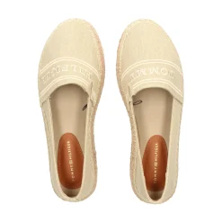 TOMMY HILFIGER Alpargatas de Mujer FW0FW08543 ACC HORSERADISH