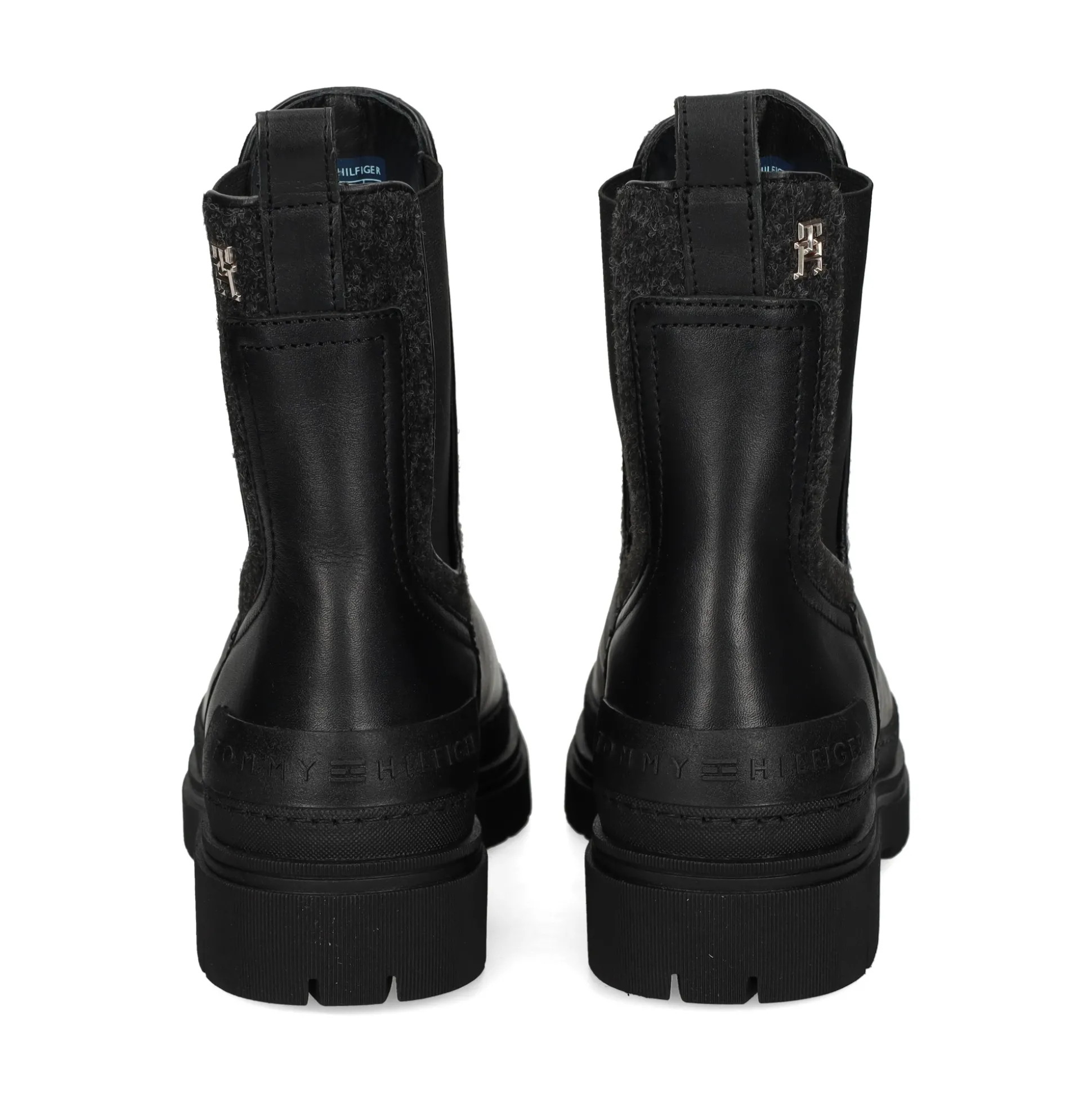 TOMMY HILFIGER Botines planos de Mujer FW0FW07655 BDS BLACK