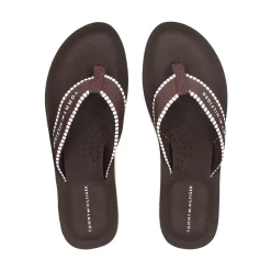 TOMMY HILFIGER Chanclas de Mujer FW0FW08145 HJT CHOCOLATE