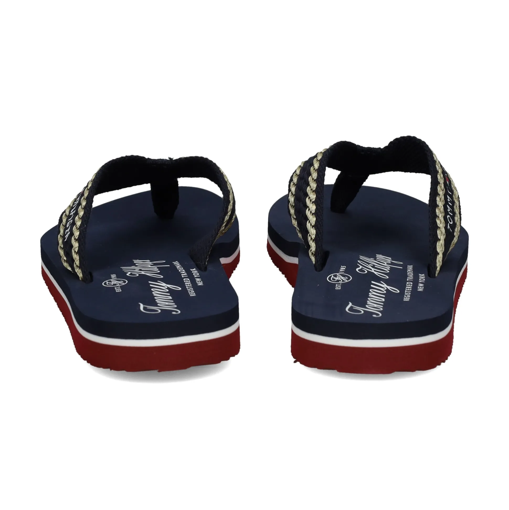 TOMMY HILFIGER Chanclas de Mujer FW0FW07581 DW6 SPACE BLUE