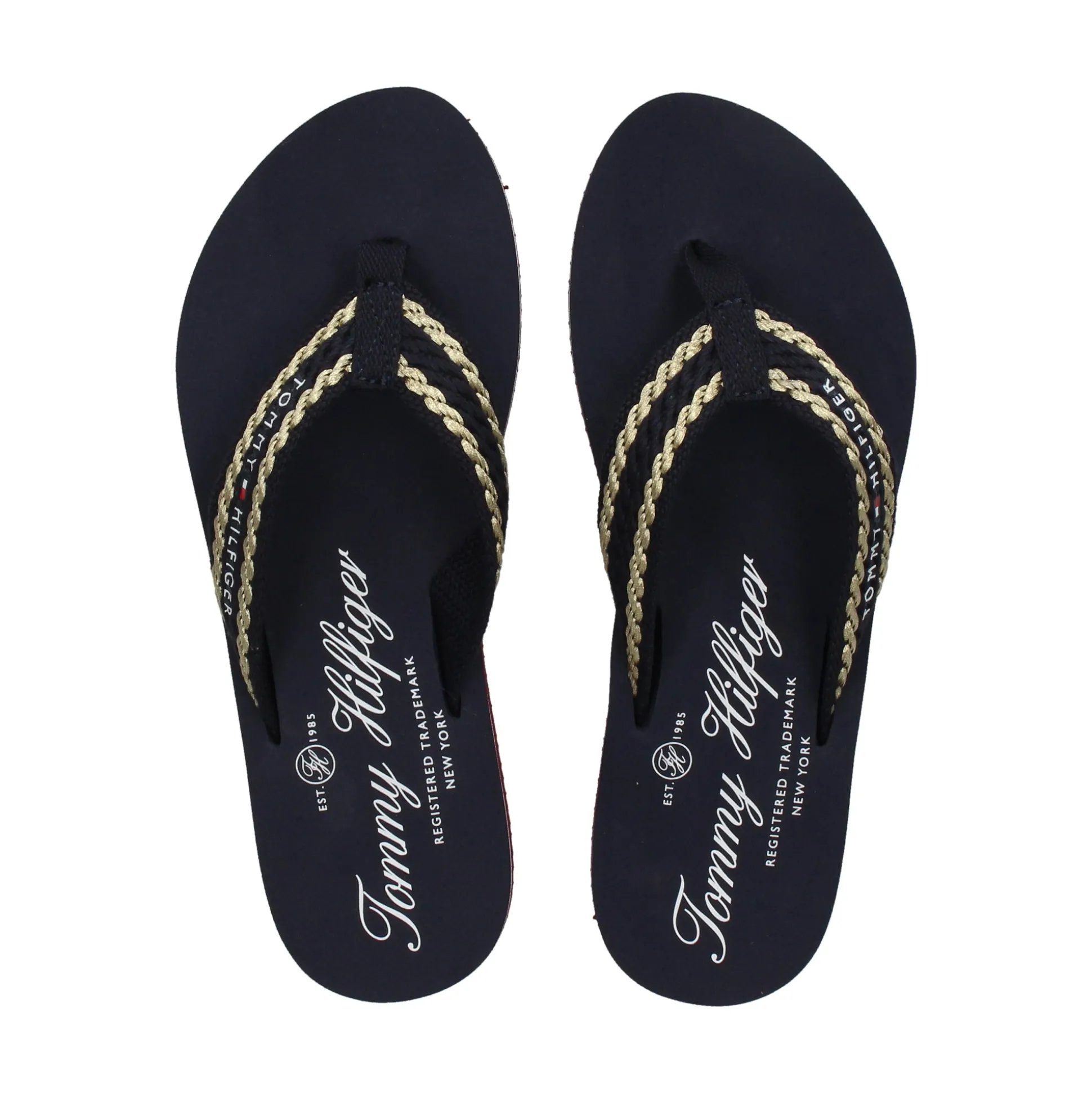 TOMMY HILFIGER Chanclas de Mujer FW0FW07581 DW6 SPACE BLUE