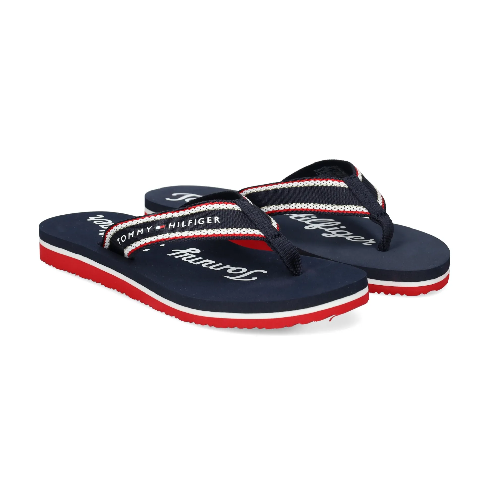 TOMMY HILFIGER Chanclas de Mujer FW0FW08013 DW6 SPACE BLUE