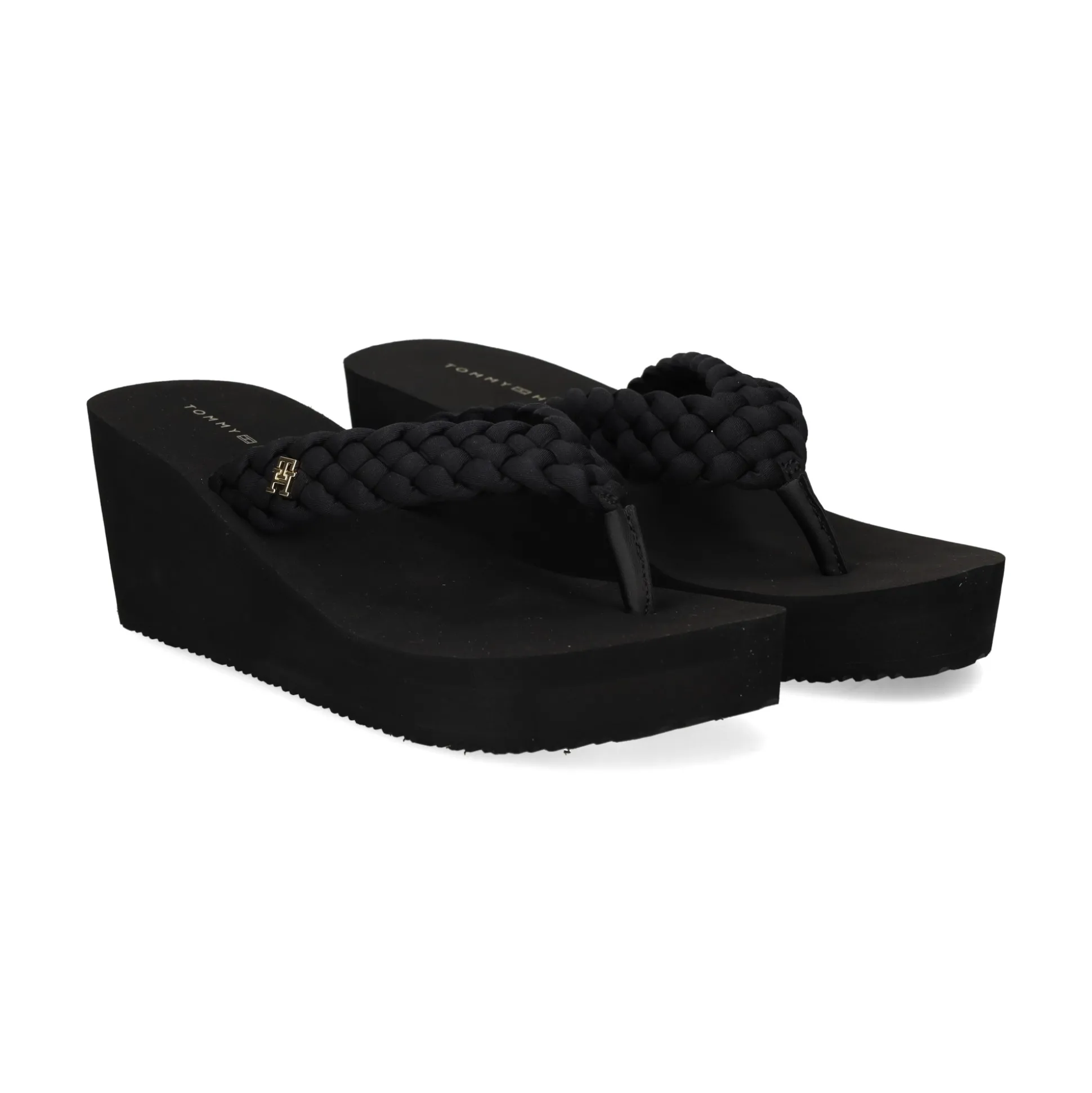 TOMMY HILFIGER Chanclas de Mujer FW0FW09198 BDS NEGRO