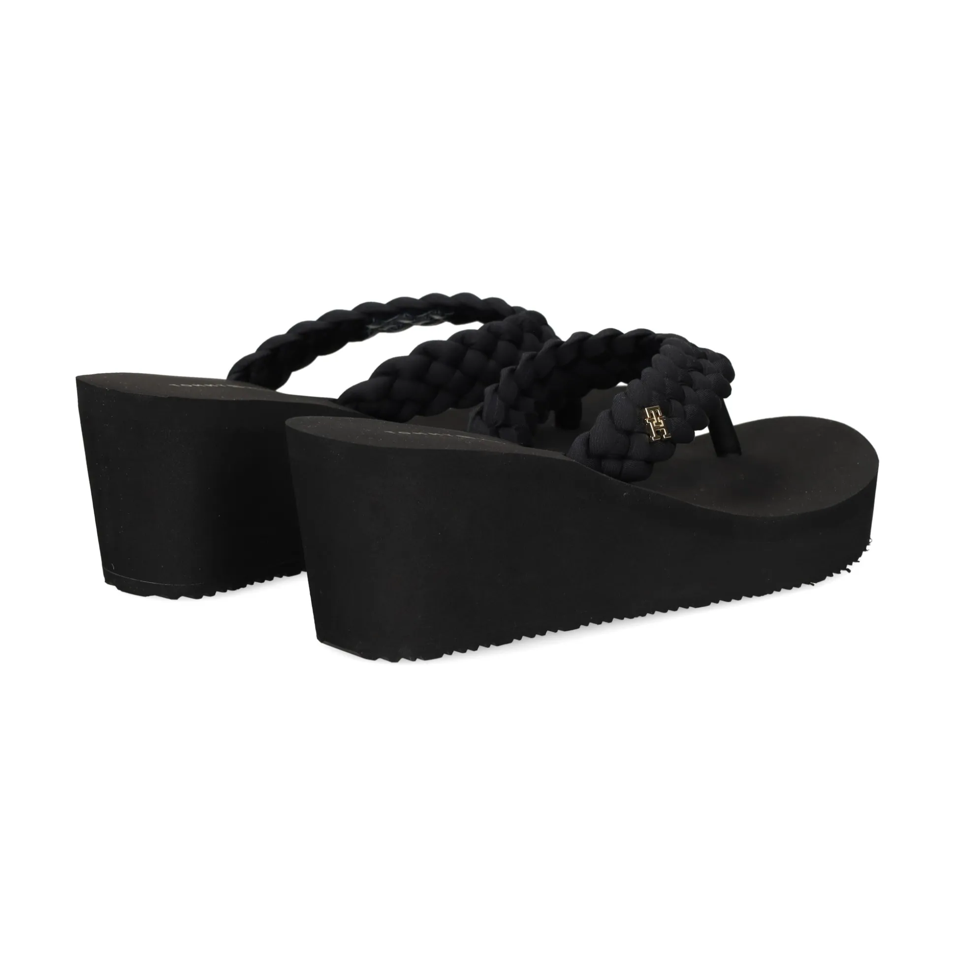 TOMMY HILFIGER Chanclas de Mujer FW0FW09198 BDS NEGRO