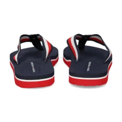 TOMMY HILFIGER Chanclas de Mujer FW0FW07986 0G0 RED WHITE B