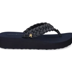 TOMMY HILFIGER Chanclas de Mujer FW0FW09037 DW6 SPACE BLUE
