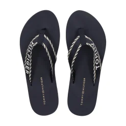 TOMMY HILFIGER Chanclas de Mujer FW0FW07143 DW6 SPACE BLUE