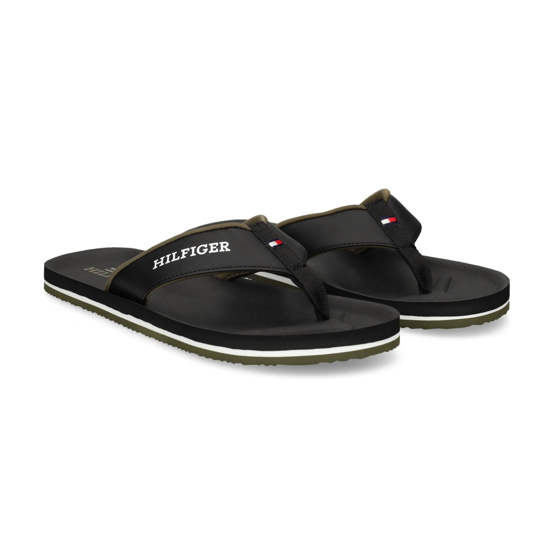 TOMMY HILFIGER Chanclas de Hombre FM0FM05440 BDS BLACK