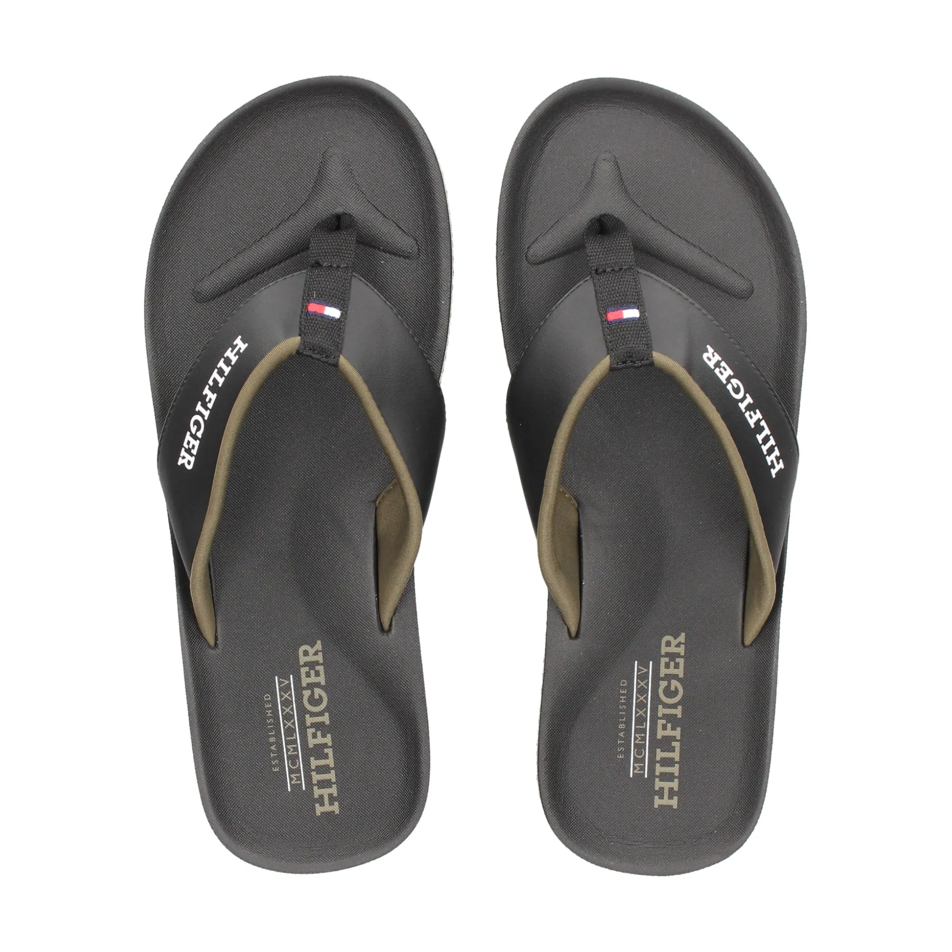 TOMMY HILFIGER Chanclas de Hombre FM0FM05440 BDS BLACK