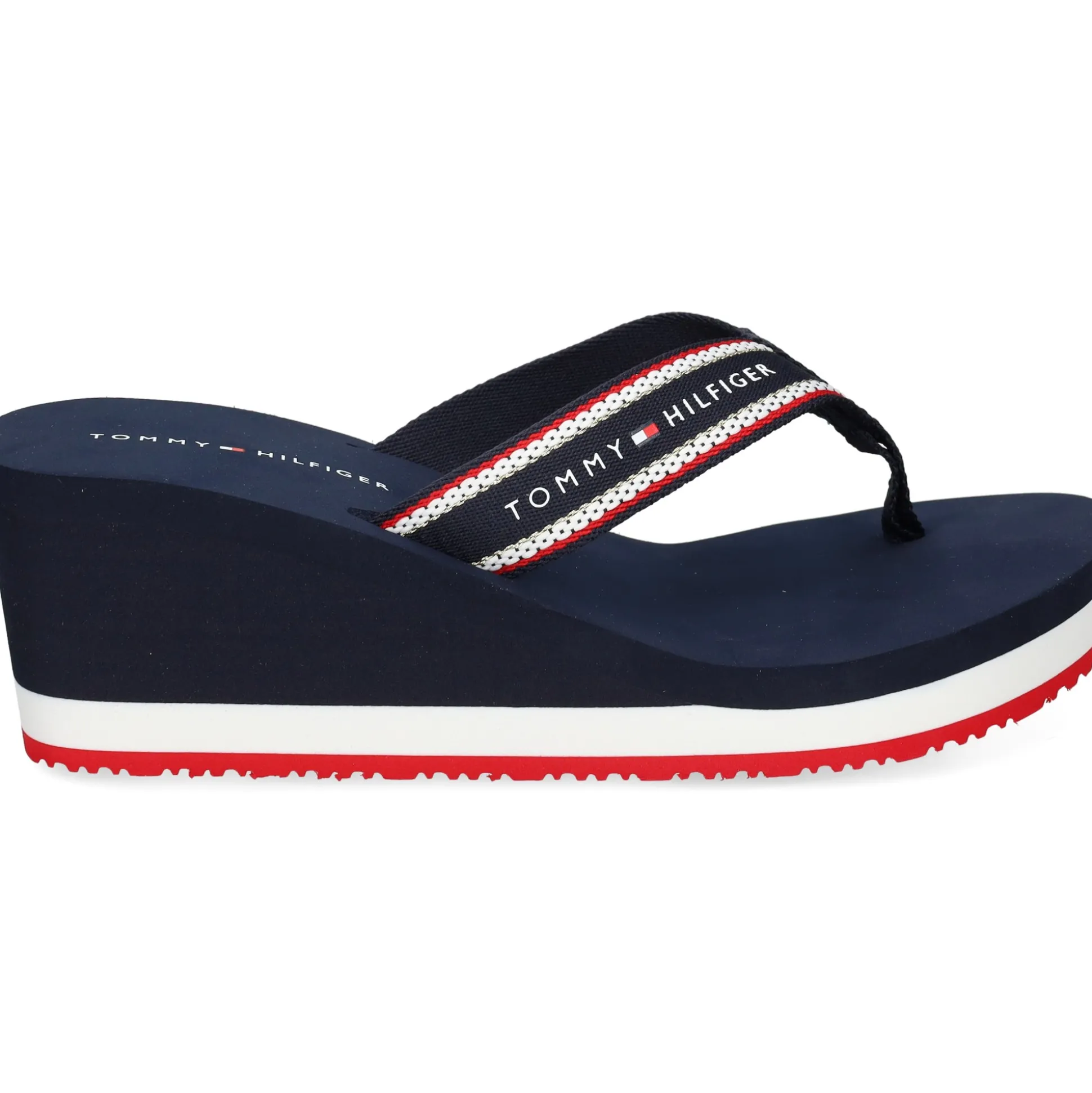 TOMMY HILFIGER Chanclas de Mujer FW0FW08012 DW6 SPACE BLUE