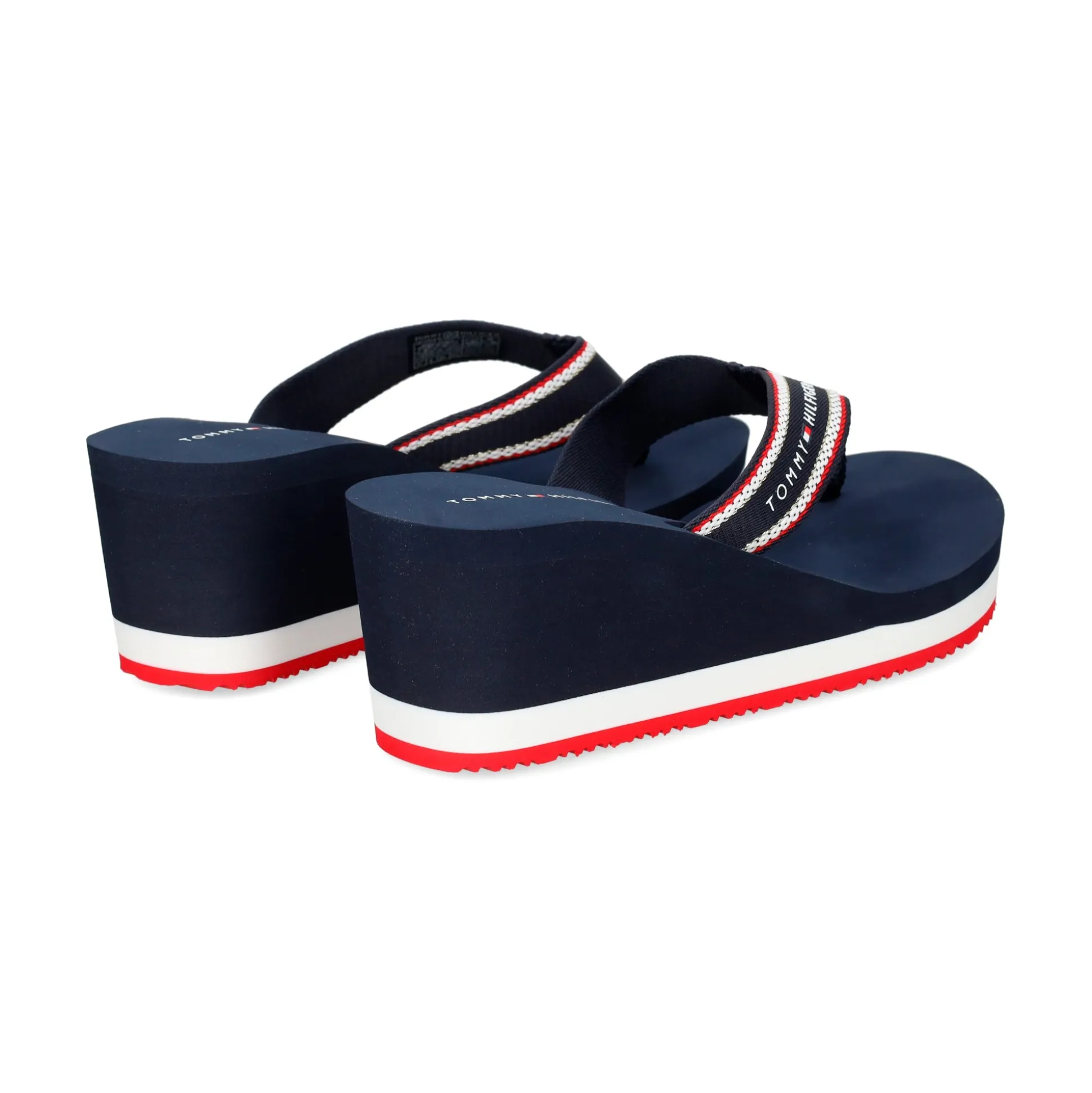 TOMMY HILFIGER Chanclas de Mujer FW0FW08012 DW6 SPACE BLUE
