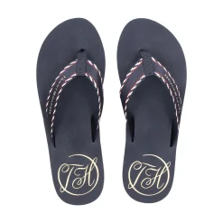 TOMMY HILFIGER Chanclas de Mujer FW0FW09038 DW6 SPACE BLUE