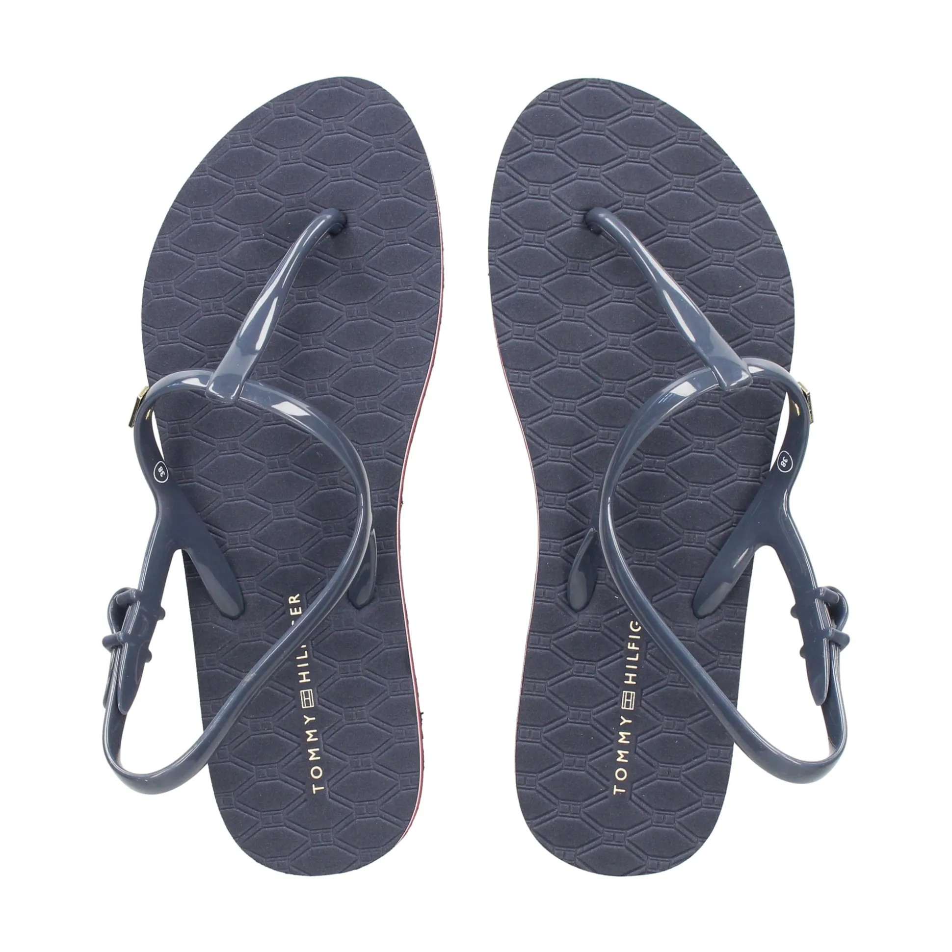 TOMMY HILFIGER Chanclas de Mujer FW0FW08143 DW6 SPACE BLUE