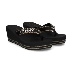 TOMMY HILFIGER Chanclas de Mujer FW0FW07149 BDS BLACK