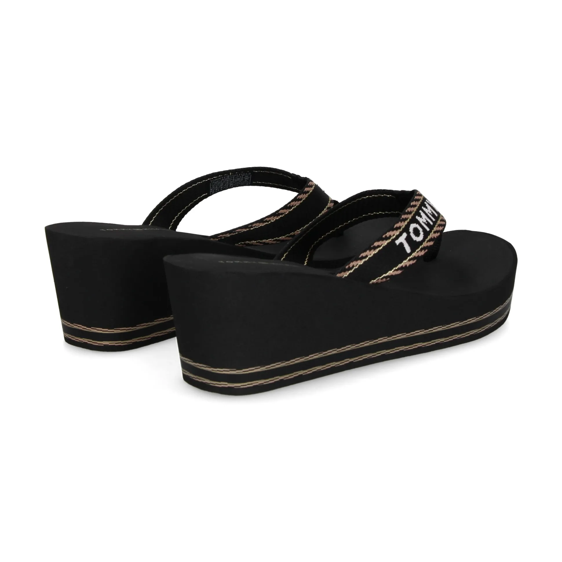 TOMMY HILFIGER Chanclas de Mujer FW0FW07149 BDS BLACK