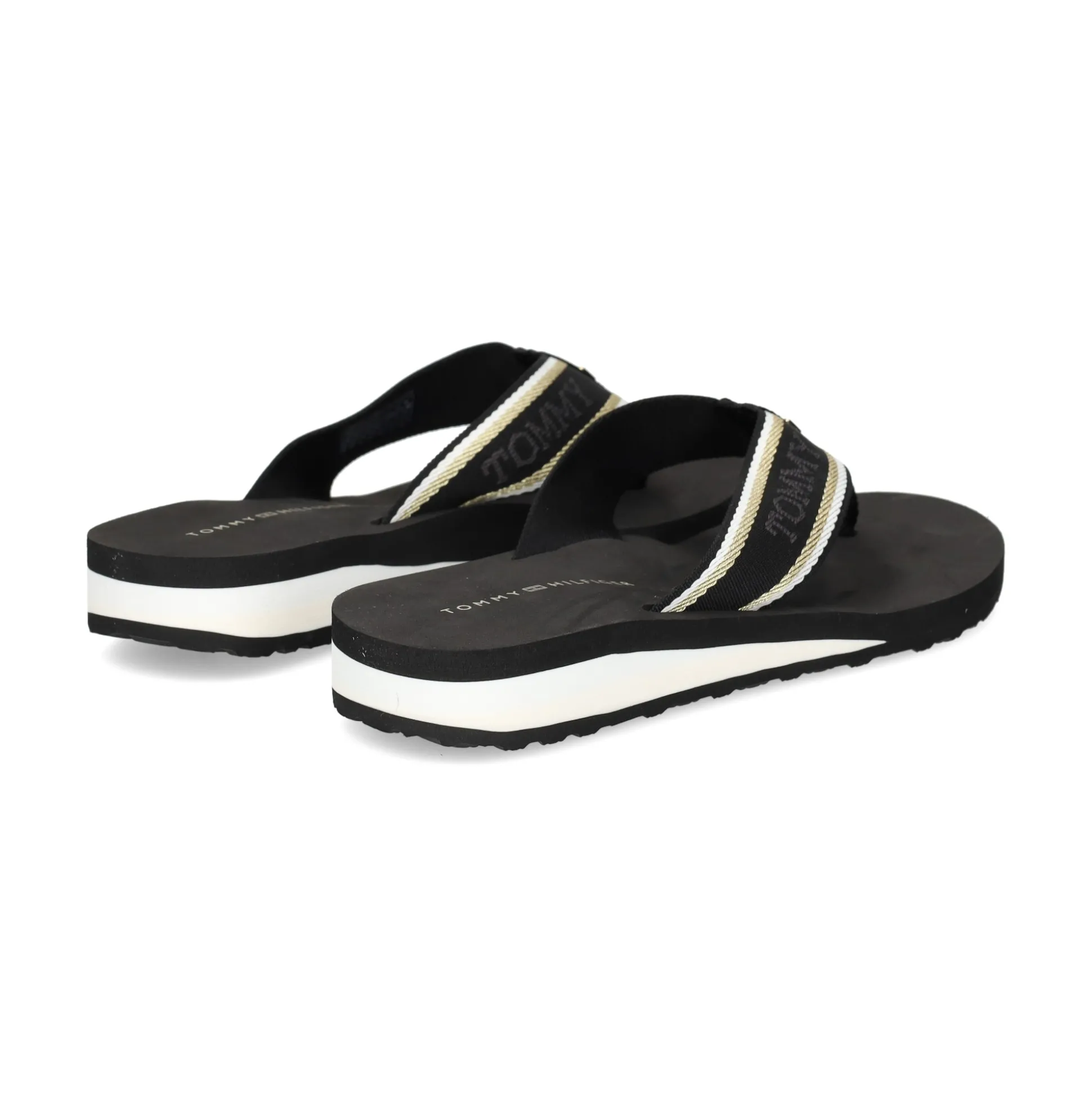 TOMMY HILFIGER Chanclas de Mujer FW0FW08015 BDS BLACK