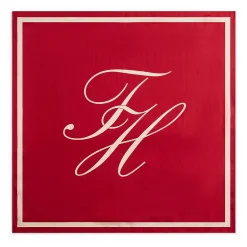 TOMMY HILFIGER Fulares AW0AW18223 0KP RED/CREAM