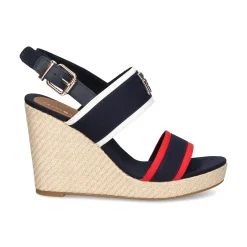 TOMMY HILFIGER Sandalias cuña de Mujer FW0FW07180 0GY RWB