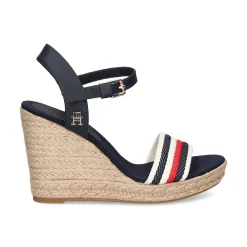 TOMMY HILFIGER Sandalias cuña de Mujer FW0FW07086 DW6 SPACE BLUE