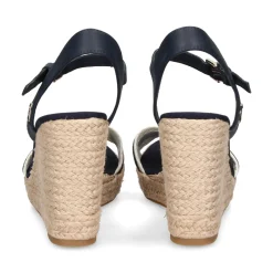 TOMMY HILFIGER Sandalias cuña de Mujer FW0FW07086 DW6 SPACE BLUE