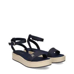 TOMMY HILFIGER Sandalias con plataforma de Mujer FW0FW07748 DW6 SPACE BLUE