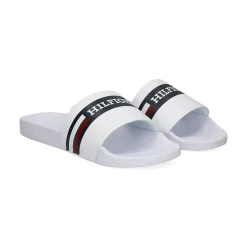 TOMMY HILFIGER Sandalias de Hombre FM0FM04911 YBS WHITE