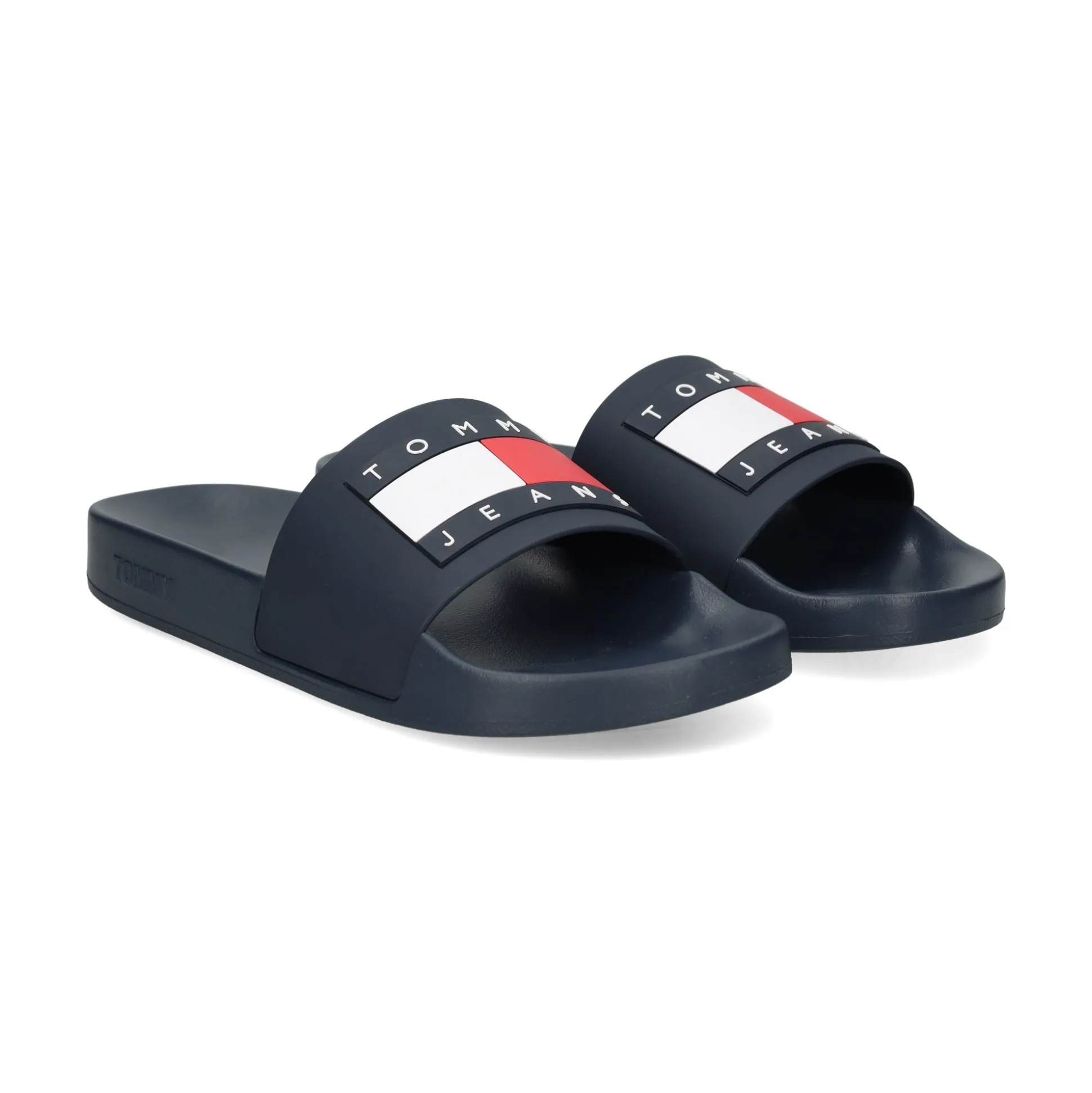 TOMMY HILFIGER Sandalias planas de Mujer EM0EM01191 C1G DARK NIGHT