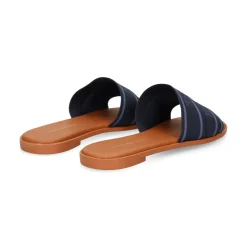 TOMMY HILFIGER Sandalias planas de Mujer FW0FW08421 DW6 SPACE BLUE
