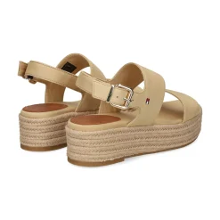 TOMMY HILFIGER Sandalias con plataforma de Mujer FW0FW07885 ACR HARVEST WHE