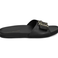 TOMMY HILFIGER Sandalias planas de Mujer FW0FW07940 BDS BLACK