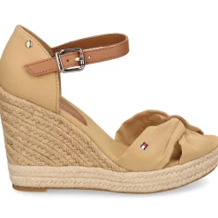 TOMMY HILFIGER Sandalias cuña de Mujer FW0FW04784 RBL CLASSIC KHA