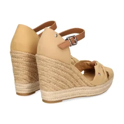 TOMMY HILFIGER Sandalias cuña de Mujer FW0FW04784 RBL CLASSIC KHA