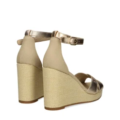 TOMMY HILFIGER Sandalias cuña de Mujer FW0FW08811 0HS GOLD