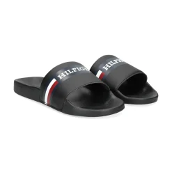 TOMMY HILFIGER Sandalias de Hombre FM0FM04911 BDS BLACK