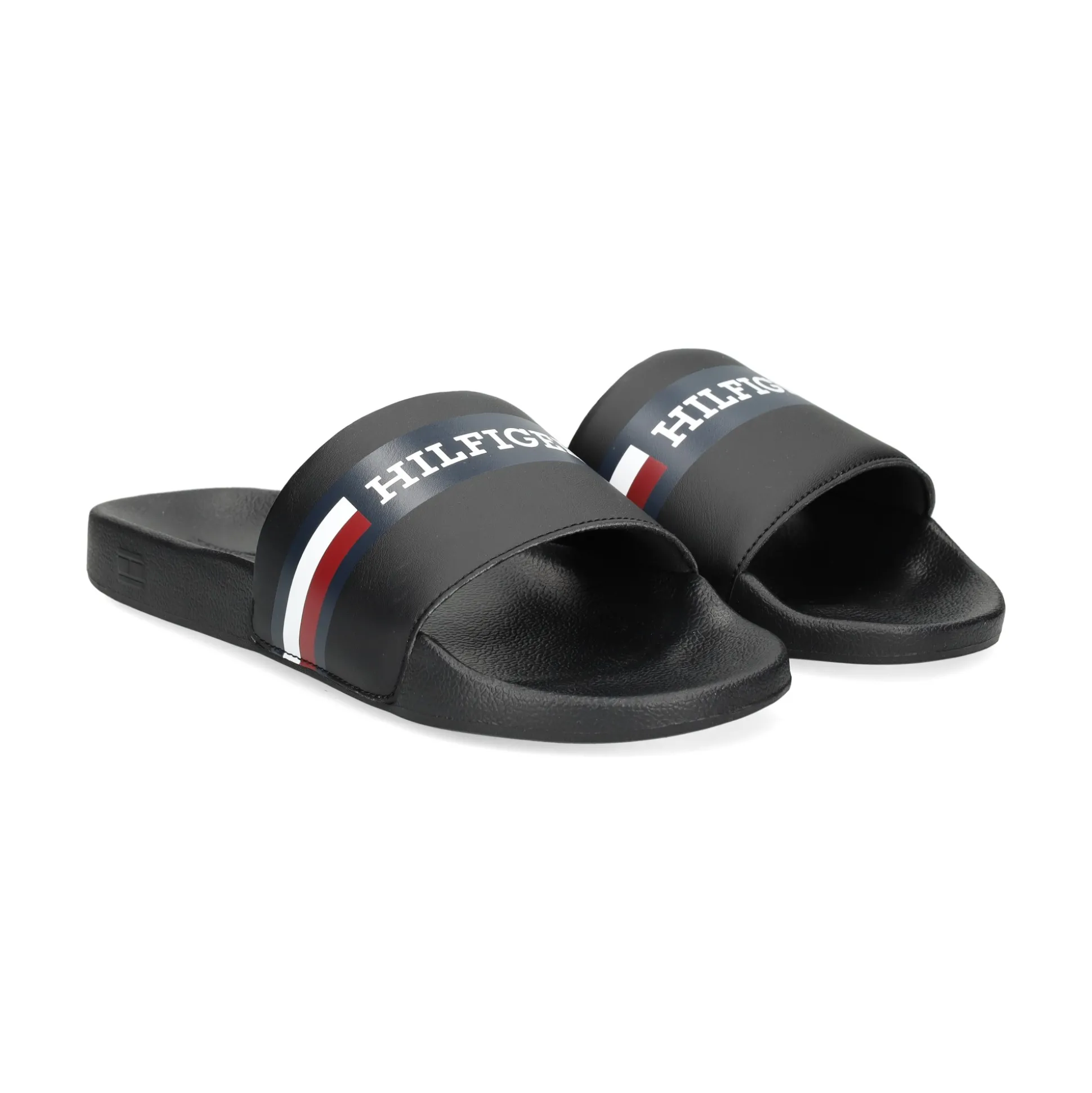 TOMMY HILFIGER Sandalias de Hombre FM0FM04911 BDS BLACK