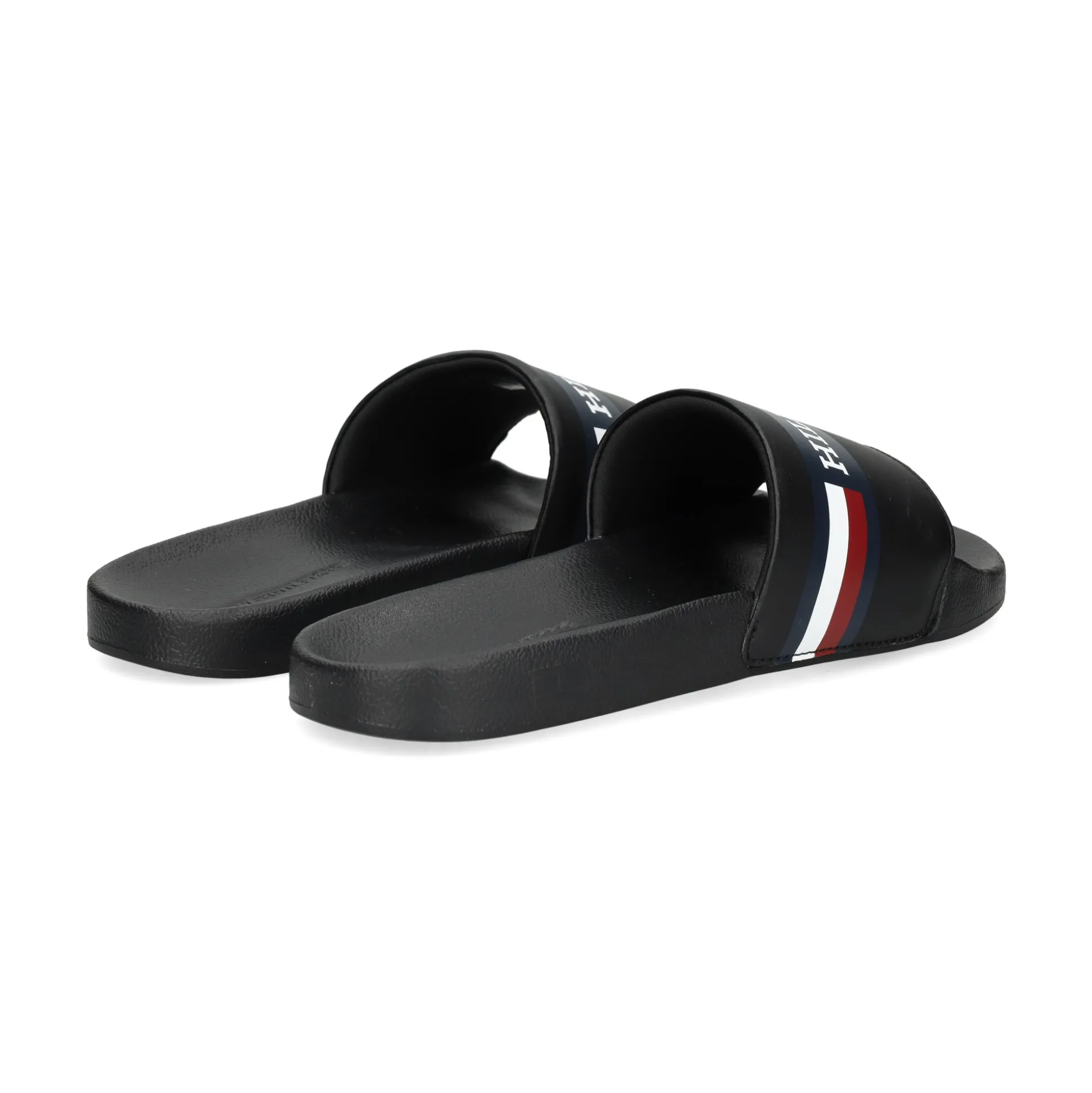 TOMMY HILFIGER Sandalias de Hombre FM0FM04911 BDS BLACK